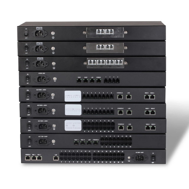 Centnet CNG100 4FXS/4FXO 8FXS/8FXO 16FXS/16FXO 32-Port VoIP Gateway with SIP/H.323 Protocols for Enterprise & Government Use