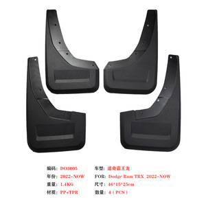 Garde-boue pour Ram Trx Ty Dq3005, garde-boue avant et arrière en plastique, accessoires pour camion Dodge Ram 2022 2023 - Product Image 4