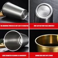 Style nordique Design minimaliste 20 oz gobelet bar gobelet à vin haute qualité expédition rapide gobelet en acier inoxydable ménage tasse à eau