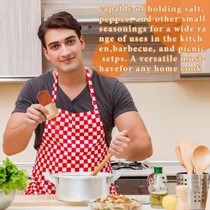 Salt <b>Bottle</b> Dispenser Glass Salt Pepper <b>Shaker</b> <b>Bottle</b> Condiment Holders Measuring Seasoning Jar for Outdoor Cooking Barbeque - Product Image 3