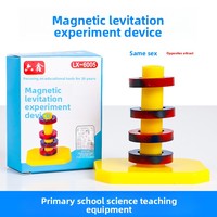 Anillo Magnético de Levitación para Experimentos, Modelo LX-6005, Índice de Flujo de 50kGmm, 4 Experimentos Interesantes de Ciencia de Materiales
