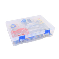 Kit de Démarrage Électronique OKY1037 : Composants Essentiels pour Enfants avec LED, Buzzer, Condensateur, Résistance et Kit de Boutons