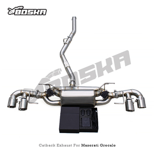 ระบบท่อไอเสีย OEM Boska Valvetronic สำหรับ Maserati Grecale 2.0T ปี 2023-2026 ท่อ SUS304 Catback Muffler พร้อมระบบควบคุมแบบไดนามิก - Product Image 6
