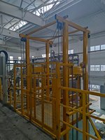 HAOKUN Ağır Yük Taşıma Asansörü Elektrikli Elevatör 0,5-50 Ton Yük Kapasitesi 1-30m Kaldırma Yüksekliği Özel Platform Boyutu PLC Kontrollü