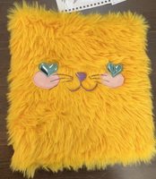 Cahier de Notes Kawaii pour Filles, Carnet de Notes en Peluche, Doux, Moelleux, Reliure Personnalisée, Cadeau pour Enfant