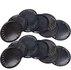 Plaques de <span class=keywords><strong>barbecue</strong></span> antiadhésives <span class=keywords><strong>en</strong></span> aluminium de revêtement de pierre médicale de magasin de <span class=keywords><strong>barbecue</strong></span> coré<span class=keywords><strong>en</strong></span> de 295mm - Product Image 4