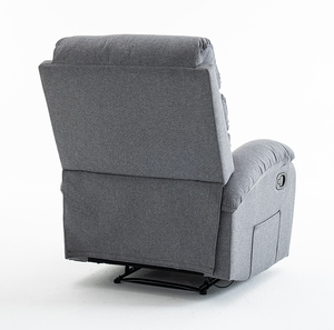 كرسي استرخاء يدوي عصري، أريكة لغرفة المعيشة مع جيوب ومشابك، كرسي فردي قابل للفصل، أثاث بإطار خشبي، كرسي قابل للتمدد - Product Image 4