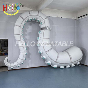 Modè<span class=keywords><strong>le</strong></span> de tentacule de pieuvre gonflable géant de 6 m de hauteur, bleu, avec lumières LED pour la décoration de toits et de scènes - Product Image 5
