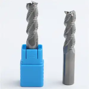 High Performance Wholesale Roughing End Mill Slots Carbide 3 Flutes Hrc45 Roughing Square Cnc Milling Cutter Tool End Mill