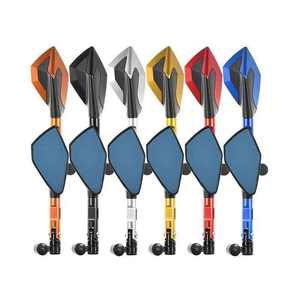 Rétroviseur latéral de <span class=keywords><strong>moto</strong></span> 8mm 10mm pour Yamaha R1 R3 R125 FZ6 FZ1 FAZER XV 950 <span class=keywords><strong>MT07</strong></span> MT09 - Product Image 5