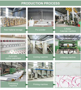 고광택 PVC 필름 석고 천장 타일 라미네이션 방습 및 방화 표면 처리 - Product Image 3