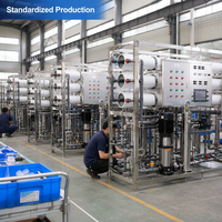 Système de purification d'eau par osmose inverse industrielle pour l'eau potable commerciale et le traitement des eaux de procédé