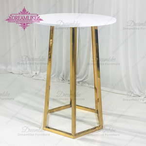 Table de bar moderne en acier inoxydable pour mariage, hôtel, banquets, restaurants, cave à vin - Product Image 2