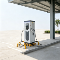 Chargeur EV Ocpp 3 phases 22 kW, station de recharge rapide pour véhicules électriques