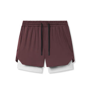 Shorts en tricot décontractés pour hommes, ultra-légers, pliables, à faible encombre, avec coutures ultra-fines, écologiques, séchage rapide, pour le voyage, format capsule - Product Image 1