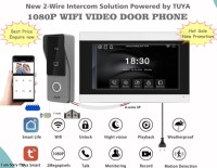 Nuevo Videoportero Económico con Conexión Wifi Tuya, Intercomunicador de 2 Cables, Grabación de Imagen, Registro de Memoria, Detección de Movimiento, 2 Desbloqueos