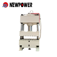 Prensa Hidráulica de Cuatro Columnas de 200T con PLC y Motor para Estampado y Conformado de Chapa Metálica a Alta Velocidad - Fabricación de Herrajes y Utensilios de Cocina