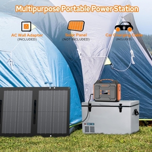 Générateur solaire portable pour la maison 110v 220v, station d'alimentation 180w 300w 500w 700w 1000w portable - Product Image 6