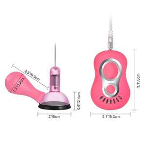 7 frequenza di Vibrazione Capezzolo Ventosa Pompa Capezzolo Vibratore Capezzolo Stimolatore Massager Del <span class=keywords><strong>Seno</strong></span> Ingrandire Massaggio - Product Image 4