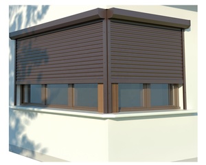 2025 New nhôm lưới tản nhiệt Con lăn màn trập <span class=keywords><strong>Windows</strong></span> giá rẻ Điện Nướng Net cán lên cửa an ninh kim loại cuộn cửa nhà để xe - Product Image 6