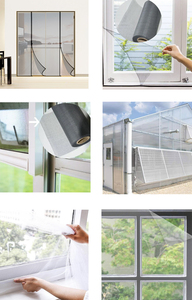 Pantalla de ventana de poliéster a prueba de polvo de malla de alambre de aluminio transparente <span class=keywords><strong>Ss</strong></span> 14*14 de alto estándar - Product Image 6