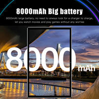 Tablet 5G con Doble SIM, Pantalla HD de 10.1 Pulgadas, Android 14, 8000 mAh, 10 Núcleos, Profesional para Negocios, 512 GB, USB Tipo C
