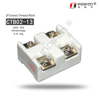 Bloque de Terminales y Conector Cerámico INDIFEN CTB02-13 para Aplicaciones Eléctricas en PCB