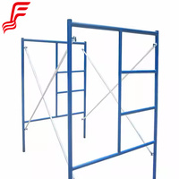 Système d'échafaudage Ringlock de fabrication chinoise, pièces verticales standard rouges de 6,3 pieds, ATPAC Doka Andamios, 1 an de traitement par immersion à chaud