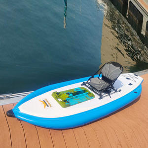 Tabla de Surf SUP Inflable de Tres Cámaras para una Persona con Pedales Metálicos, Bicicleta Acuática Inflable - Product Image 3