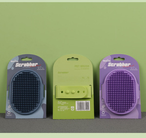 Tendencia <span class=keywords><strong>2026</strong></span>: Cepillo de Baño de Silicona de Alta Calidad para Mascotas, Guante de Masaje para Perros, Suministros de Limpieza para Mascotas - Product Image 2