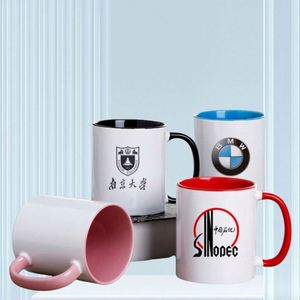 Tasses à café en céramique écologiques personnalisées par sublimation BSCI pour la rentrée scolaire - Product Image 2
