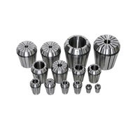 TUOKE ER16 ER25 ER32 Steel CNC Milling Collet Chuck Holder Straight Shank Fastener for Motor Lathe Chuck