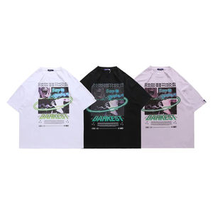 เสื้อยืดผู้ชายผ้าฝ้าย 100% สไตล์เท่ห์สำหรับฤดูร้อน รับผลิตตามสั่ง พิมพ์โลโก้ด้วยเทคนิคซิลค์สกรีน ระบายอากาศดี ขายดี - Product Image 2