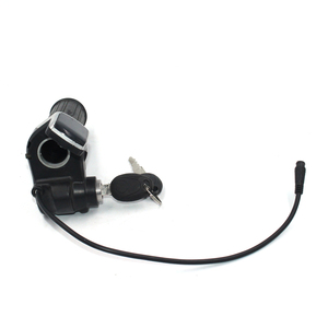Manette d'accélérateur et poignées gauche pour <span class=keywords><strong>vélo</strong></span> <span class=keywords><strong>électrique</strong></span>, ensemble complet avec écran LED 60V, en ABS, en promotion - Product Image 4