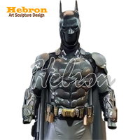 Costume de cosplay personnalisé pour Batman Arkham Knight, ensemble de super-héros haut de gamme, tenue de jeu de rôle pour adultes, Halloween, trench-coat et short