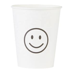 Bicchiere di Carta Rivestito Usa e Getta 250ml, Rinforzato, Antigoccia, Antiscottatura, con Logo Personalizzato per Casa/Ufficio, Bicchiere Pubblicitario - Product Image 5