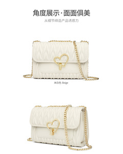 Wholesale Luxury Designer Genuine Leather Handbags for Women Wedding <b>Bride</b> <b>Clutch</b> Chain Crossbody Messenger Shoulder Bags Purse - Product Image 5