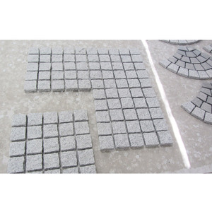 Interlock Cobblestone Lưới Ngói Patio Paver Thảm Yard Lát Cobble Đá Granite Cobbles - Product Image 3