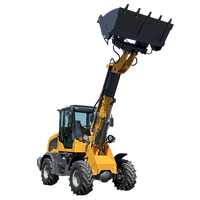 Chargeur TL1500 Vente d'usine chinoise Chargeur télescopique tout-terrain 4X4 Chargeur télescopique 1,5T Diesel Petit chargeur