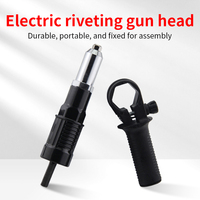 Herramienta de accesorios duraderos para el hogar, pistola de remache eléctrica, cabeza de conversión de tracción, capturador de clavos de sauce, aleación de Metal duradera