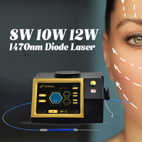 Appareil de lipolyse Endolas 980nm 1470nm Diode Laser pour liquéfaction efficace des graisses, lifting du visage, chirurgie esthétique minimalement invasive en salon