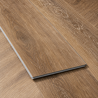 Revêtement de sol en vinyle à clipser HM SPC motif chêne, étanche, surface durable pour la rénovation résidentielle, approvisionnement en gros OEM