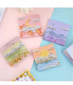 Juego de Notas Adhesivas con Dibujos Animados, Blocs de Notas Autoadhesivos, Separadores con Diseño de Animales, Blocs de Notas para Escribir, Material Escolar y de Oficina - Product Image 3