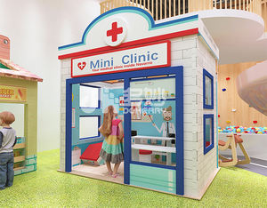 Maison de jeux en bois pour enfants, maison de jeux intérieure à vendre - Product Image 3