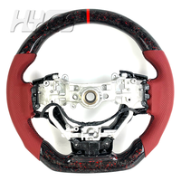 Volant LED en fibre de carbone forgée de style sportif, accessoires intérieurs de voiture personnalisés pour Lexus IS NX RC 200 250 300 350 GX GS ES