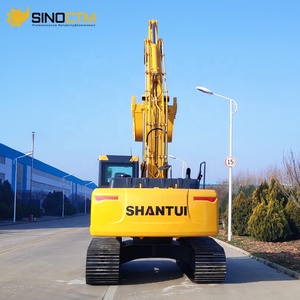 Excavadora grande sobre orugas con capacidad de cubo SE220 124kw <span class=keywords><strong>1.05m3</strong></span> de marca famosa con martillo rompedor para construcción de carreteras - Product Image 3