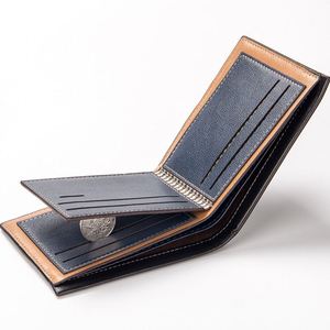 Nouveau Portefeuille Homme Vintage en Cuir de Luxe K20, Court et Fin, avec Pince à Billets et Porte-Cartes de Crédit - Product Image 6