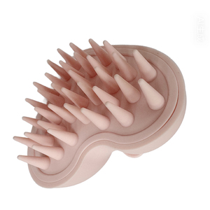 Cepillo de champú, masajeador de cabeza en forma de corazón de silicona, exfoliante de cuero cabelludo, herramienta de masaje de cuero cabelludo seco y húmedo para el cuidado del cabello - Product Image 6