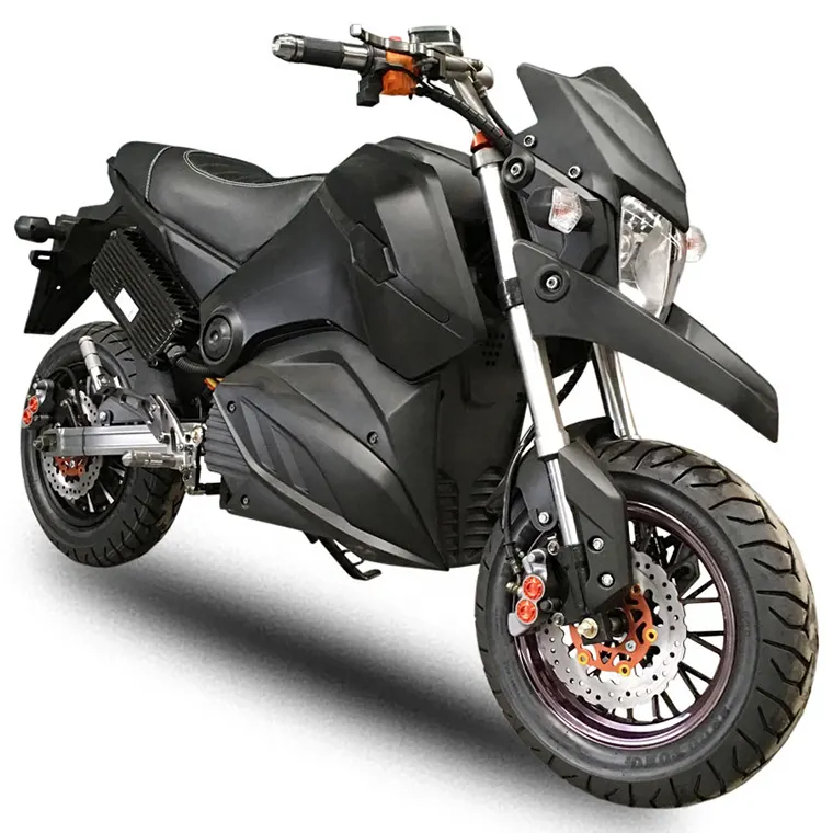 3000w EEC Certificate Electric Motorcycle/Scooter with 72v Lithium battery