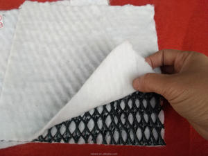 Composite HDPE thoát nước <span class=keywords><strong>Net</strong></span> 3D cống <span class=keywords><strong>Net</strong></span> geocomposite geonet với 150 gam vải địa kỹ thuật cho hệ thống thoát nước của bãi rác - Product Image 5